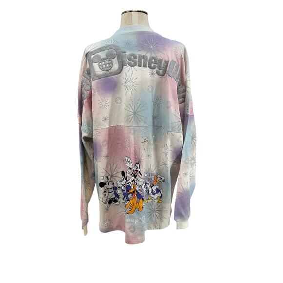 Disney World Mickey Mouse Friends Disney100 Spirit Jersey Shirt Size Large - Picture 8 of 13